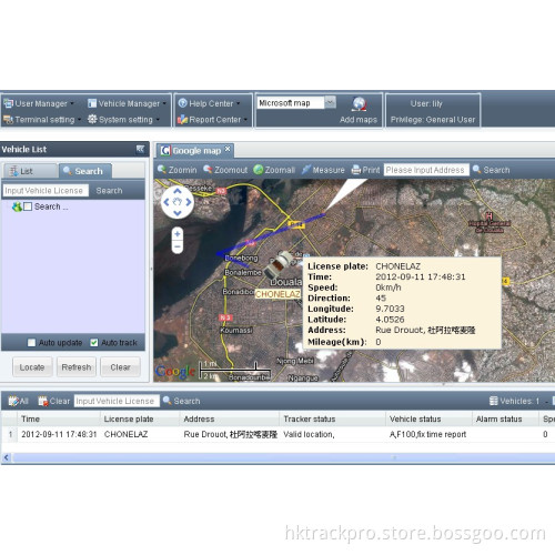 GPS Tracking Software Platform with Multi-Languages